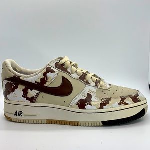 Vintage Nike Air Force 1 Premium Desert Chip Camo